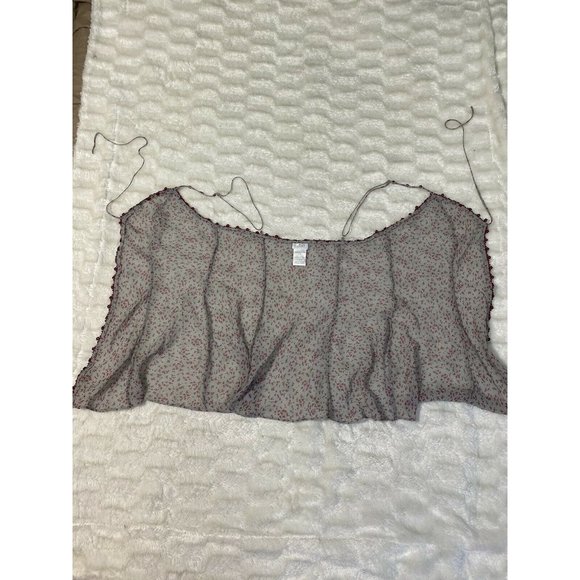 La Senza L Floral One Piece Lingerie Womens Large Sexy Cover Up - Picture 6 of 8